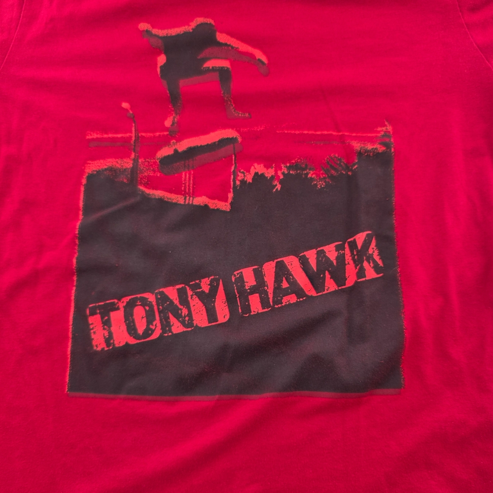 Tony Hawk Red Graphic Skateboarding T-Shirt Men’s‎ Large - Picture 3 of 16